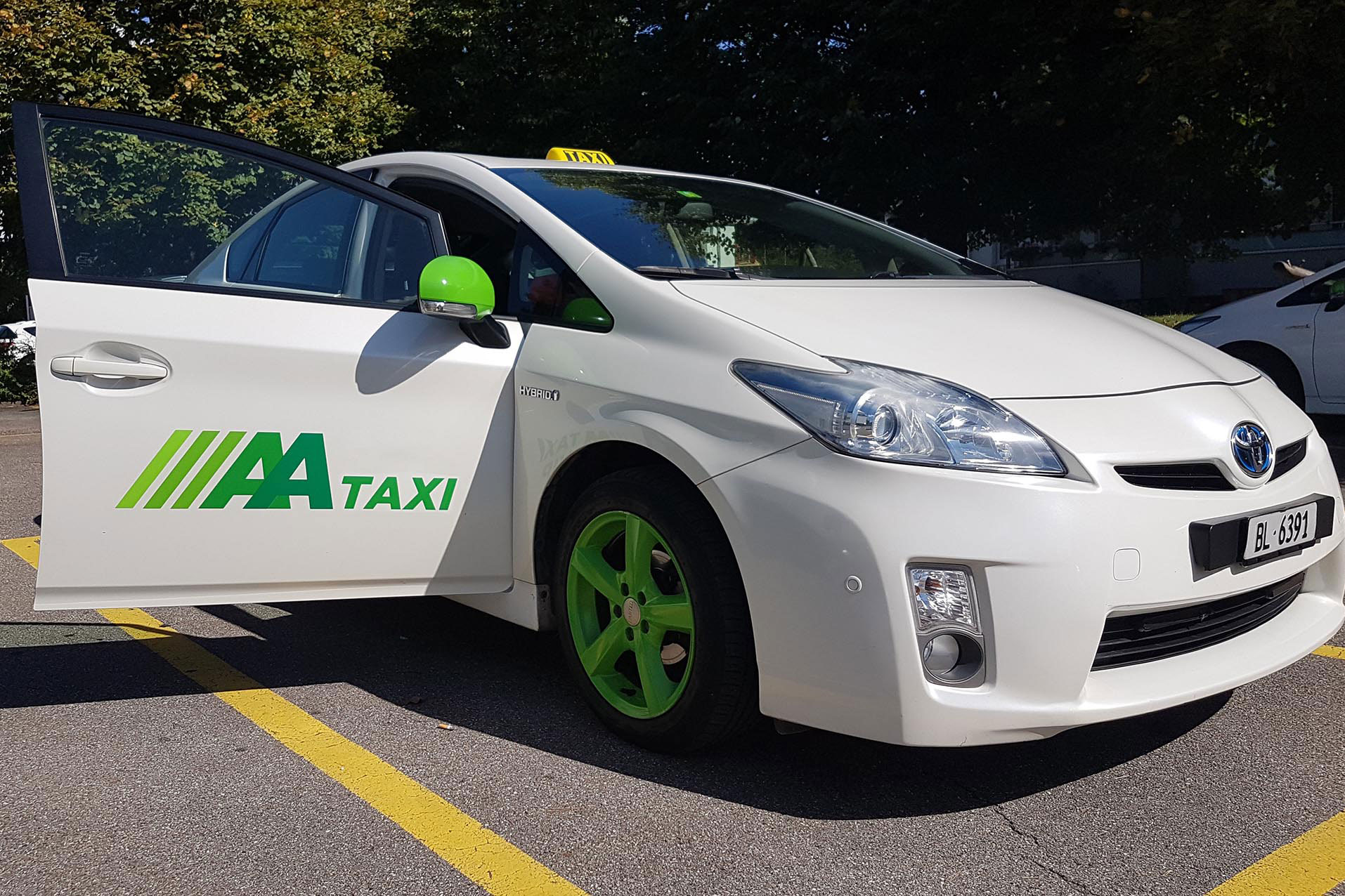 Taxi von AA Taxi Liestal